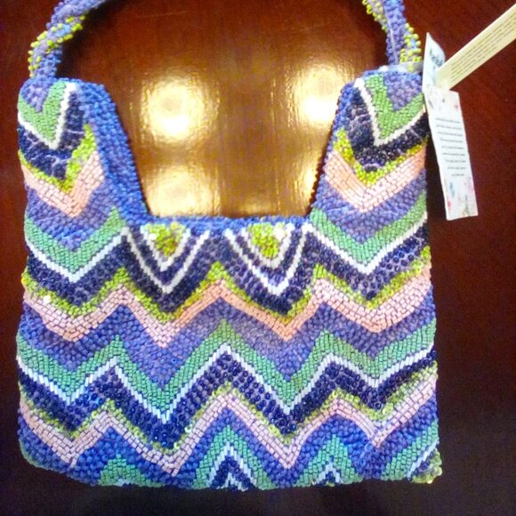 Handcrafted in India Handbags - NWT beaded evening purse Handcrafted in India